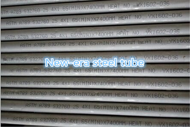 ASTM A789 A789M Seamless Boiler Tube Ferritic Austenitic Stainless Steel Tubing S32760 S31803 S32750 S31500