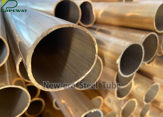 ASTM B111 UNS NO C60800 أنابيب النحاس والنيكل