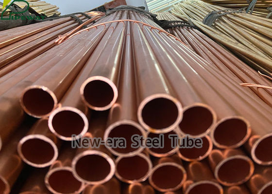 مبادل حراري C23000 ASTM B135 أنبوب نحاسي صغير