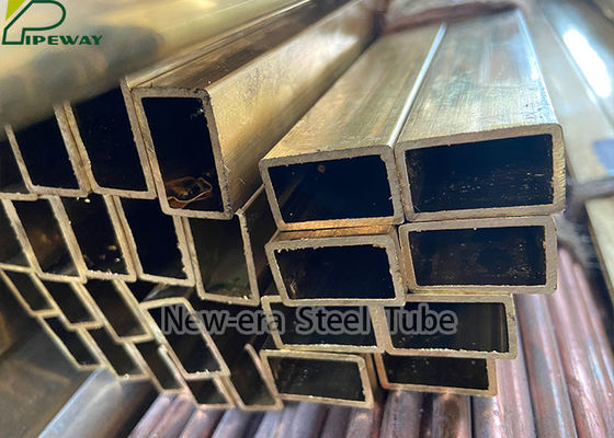 0.5 مم مربع مسحوب على البارد C27000 أنبوب سبائك النحاس
